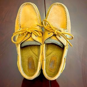 Maui Island Leather Dock Shoes